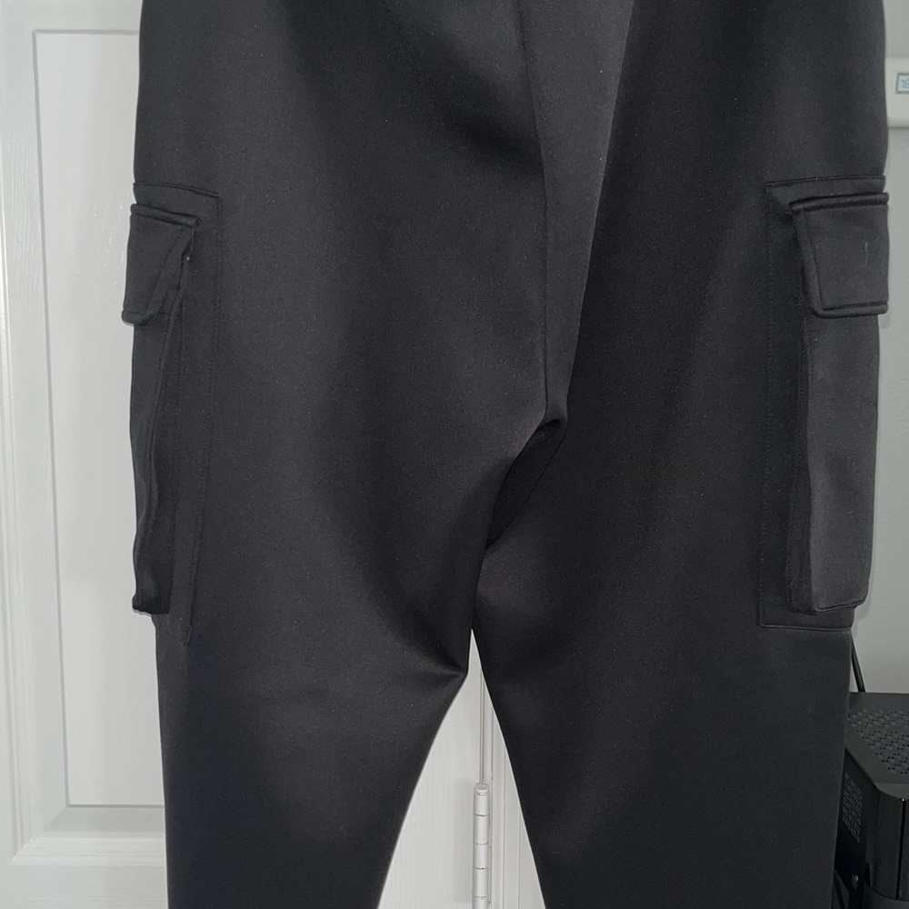 Karl Lagerfeld Black Cargo Joggers